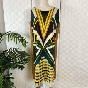 Lafayette 148 Sleeveless Multicolor Dress